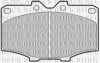 BORG & BECK BBP1278 Brake Pad Set, disc brake
